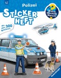 Cover-Bild zum Titel 'Wieso? Weshalb? Warum? Stickerheft: Polizei' von ''