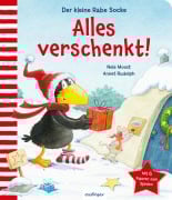 Cover-Bild zum Titel 'Der kleine Rabe Socke: Alles verschenkt! Mit Spielfiguren' von 'Nele Moost'