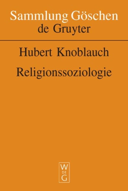 Religionssoziologie - Hubert Knoblauch
