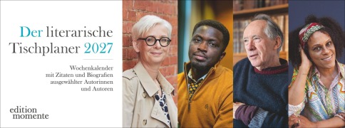 Cover-Bild zum Titel 'Der literarische Premium-Tischplaner 2027 - Wochenkalender mit Zitaten und Biografien ausgewählter Autorinnen und Autoren' von 'Ulrike Issel'