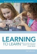 Learning to Learn - Sally Featherstone