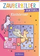 Cover-Bild zum Titel 'Zauberbilder-Rätsel - Einhörner' von ''