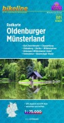 Cover-Bild zum Titel 'Bikeline Radkarte Oldenburger Münsterland 1 : 75.000' von ''