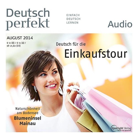 Deutsch lernen Audio - Deutsch für die Einkaufstour - Spotlight Verlag