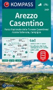 Cover-Bild zum Titel 'KOMPASS Wanderkarte 2459 Arezzo, Casentino, Parco Nazionale delle Foreste Casentinesi, Monte Falterona, Campigna 1:50.000' von ''
