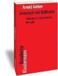 Cover-Bild zum Titel 'Urmensch und Spätkultur' von 'Arnold Gehlen'