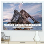 Mystische Landschaften Schottlands (hochwertiger Premium Wandkalender 2026 DIN A2 quer), Kunstdruck in Hochglanz - Mario Koch Fotografie