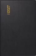 Cover-Bild zum Titel 'rido/idé 7011002907 Taschenkalender Mod. partner/Industrie I 2027 A7, Kunststoff, schwarz' von ''