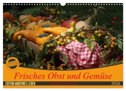 Frisches Obst und Gemüse (Wandkalender 2026 DIN A3 quer), CALVENDO Monatskalender - SchnelleWelten SchnelleWelten