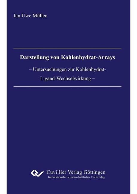 Darstellung von Kohlenhydrat-Arrays - 