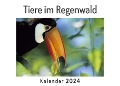 Cover-Bild zum Titel 'Tiere im Regenwald (Wandkalender 2024, Kalender DIN A4 quer, Monatskalender im Querformat mit Kalendarium, Das perfekte Geschenk)' von 'Anna Müller'