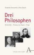Cover-Bild zum Titel 'Drei Philosophen' von 'Elisabeth Anscombe, Peter Geach'
