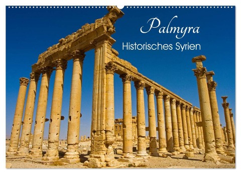 Palmyra - Historisches Syrien (Wandkalender 2024 DIN A2 quer), CALVENDO Monatskalender - Ingo Paszkowsky