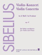 Cover-Bild zum Titel 'Violin-Konzert d-Moll op.47' von 'Jean Sibelius'