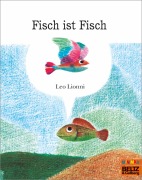 Cover-Bild zum Titel 'Fisch ist Fisch' von 'Leo Lionni'