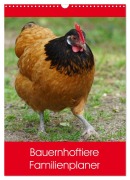 Cover-Bild zum Titel 'Bauernhoftiere Familienplaner (Wandkalender 2026 DIN A3 hoch), CALVENDO Monatskalender' von 'Kattobello Kattobello'