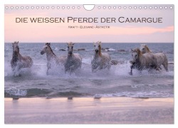 Cover-Bild zum Titel 'Die weißen Pferde der Camargue (Wandkalender 2026 DIN A4 quer), CALVENDO Monatskalender' von 'Stephan Peyer'