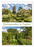 Cover-Bild zum Titel 'Gartenparadiese in England (Wandkalender 2026 DIN A4 hoch), CALVENDO Monatskalender' von 'Christian Müringer'