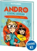Cover-Bild zum Titel 'Andro, streng geheim! (Band 1) - Fehlermeldung: Schule' von 'Kai Pannen'