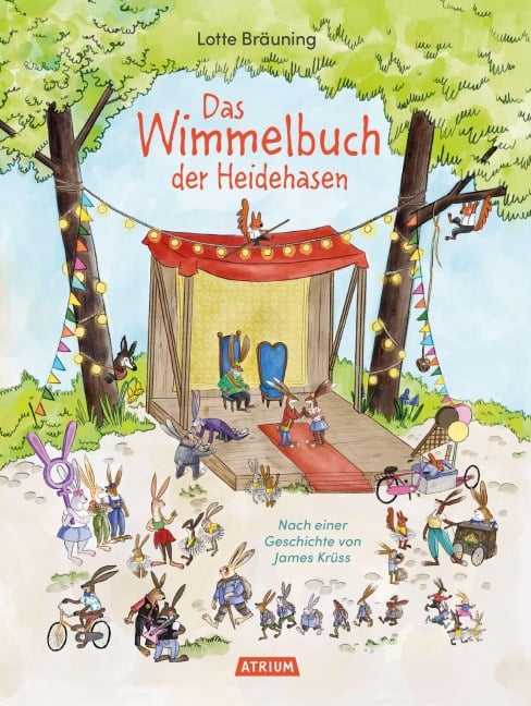 Das Wimmelbuch der Heidehasen - Kleine Ausgabe - James Krüss