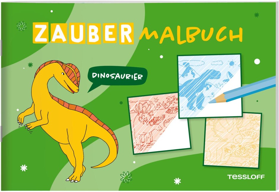 Zaubermalbuch. Dinosaurier - 