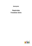 Cover-Bild zum Titel 'Pasicrisie' von 'Anonyme'