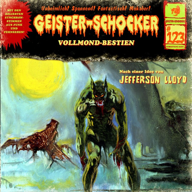 Geister Schocker CD 123: Vollmond-Bestien - Jefferson Lloyd