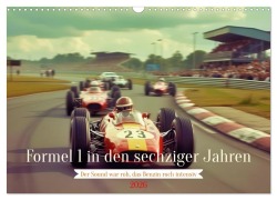 Cover-Bild zum Titel 'Formel 1 in den sechziger Jahren (Wandkalender 2026 DIN A3 quer), CALVENDO Monatskalender' von 'Torsten Irmer'