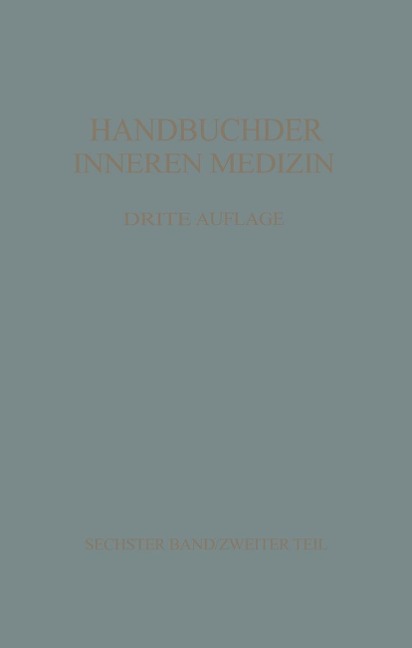 Konstitution · Idiosynkrasien Stoffwechsel und Ernährung - M. Bürger, F. Curtius, R. Doerr, E. Grafe, Fr. Koller
