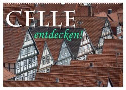 Cover-Bild zum Titel 'CELLE entdecken (Wandkalender 2026 DIN A2 quer), CALVENDO Monatskalender' von 'Hubertus Blume'