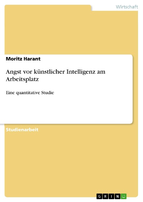 Angst vor künstlicher Intelligenz am Arbeitsplatz - Moritz Harant