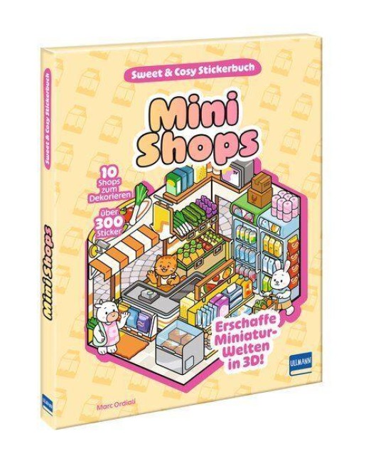 Sweet & Cosy Stickerbuch: Mini Shops - 