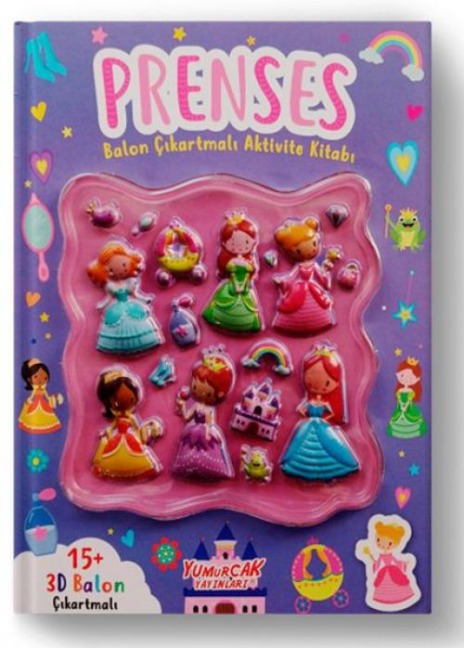Prenses Balon Cikartmali Aktivite Kitabi - Kolektif