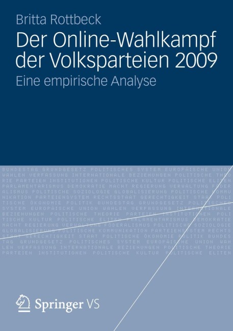 Der Online-Wahlkampf der Volksparteien 2009 - Britta Rottbeck