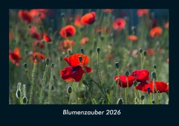 Cover-Bild zum Titel 'Blumenzauber 2026 Fotokalender DIN A4' von 'Tobias Becker'