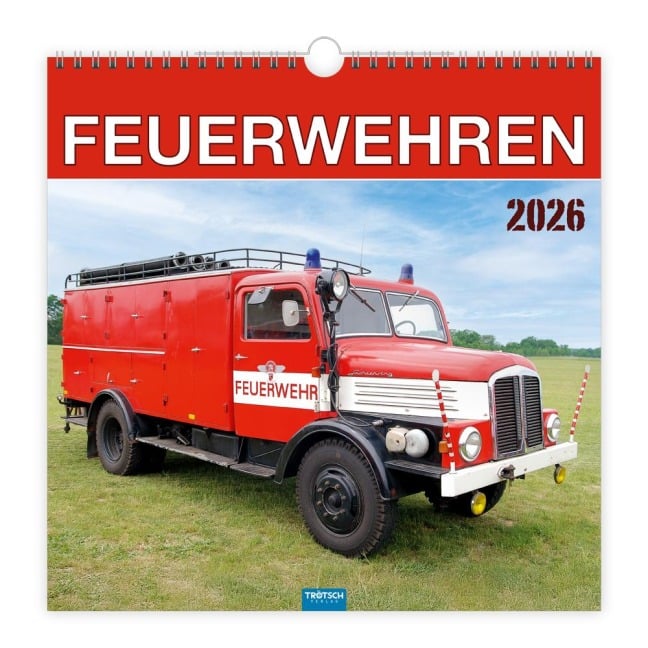 Trötsch Technikkalender Feuerwehren 2026 - 