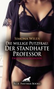 Cover-Bild zum Titel 'Die willige Putzfrau: Der standhafte Professor | Erotische Geschichte' von 'Simona Wiles'