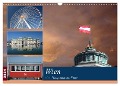 Wien, eine Hauptstadt mit Flair (Wandkalender 2024 DIN A3 quer), CALVENDO Monatskalender - Rufotos Rufotos