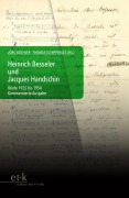 Cover-Bild zum Titel 'Heinrich Besseler und Jacques Handschin' von ''