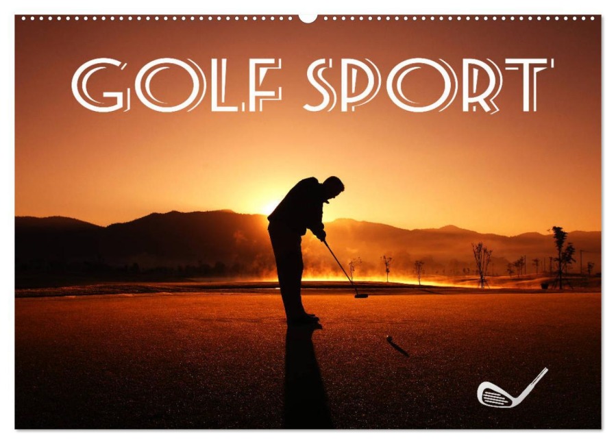 Golf Sport (Wandkalender 2026 DIN A2 quer), CALVENDO Monatskalender - Boris Robert