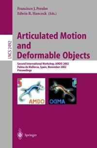 Articulated Motion and Deformable Objects - 