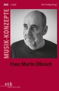 Cover-Bild zum Titel 'Franz Martin Olbrisch' von ''