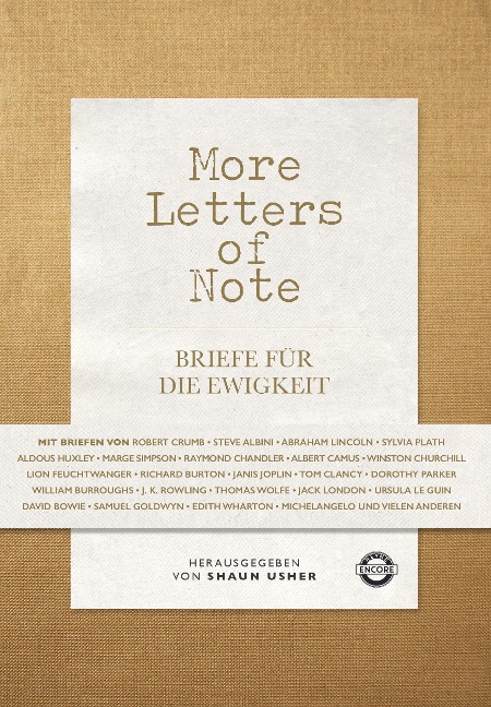 More Letters of Note - 
