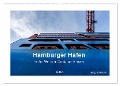 Hamburger Hafen - In der Welt der Container-Riesen (Wandkalender 2024 DIN A2 quer), CALVENDO Monatskalender - Jörg Hoffmann