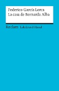 Federico García Lorca: La casa de Bernarda Alba - Federico García Lorca, Renate Mai