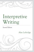Cover-Bild zum Titel 'Interpretive Writing' von 'Alan Leftridge'