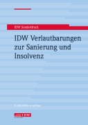 Cover-Bild zum Titel 'IDW Verlautbarungen zur Sanierung und Insolvenz' von ''
