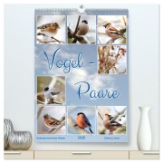 Cover-Bild zum Titel 'Vogel-Paare (hochwertiger Premium Wandkalender 2026 DIN A2 hoch), Kunstdruck in Hochglanz' von 'Sabine Löwer'