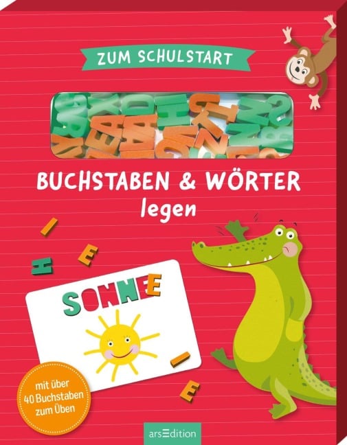 Zum Schulstart - Buchstaben & Wörter legen - 