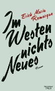 Cover-Bild zum Titel 'Im Westen Nichts Neues' von 'E. M. Remarque'